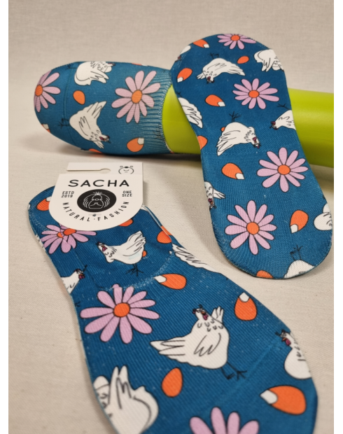 CALCETINES PINKIES DE MUJER GALLINA TURULECA