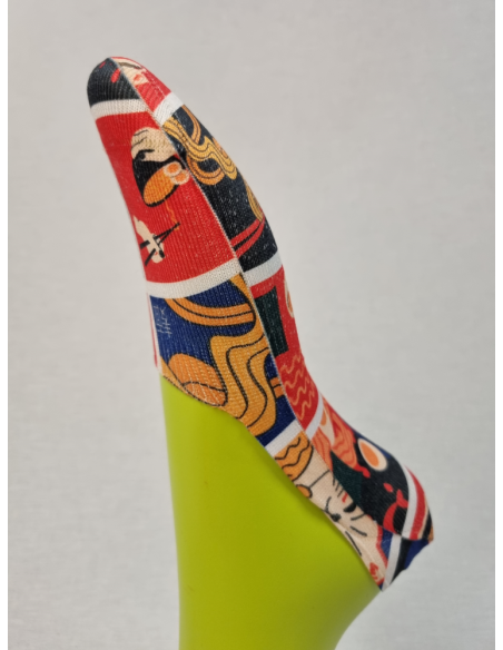 CALCETINES PINKIES DE MUJER CON SUSHI