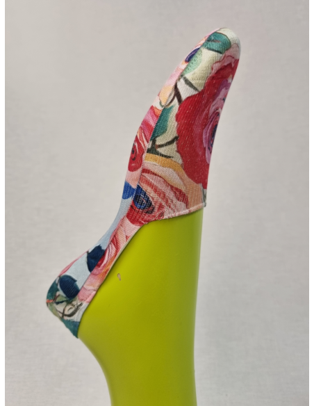 CALCETINES PINKIES ORIGINALES DE MUJER CON FLORES