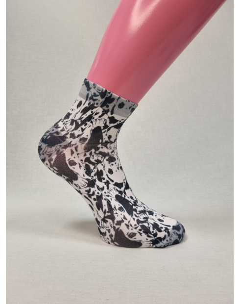 CALCETINES PREMIUM TOBILLEROS DE HOMBRE CON DALMATAS
