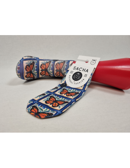 CALCETINES IDEALES TOBILLEROS DE MUJER CON MARIPOSAS