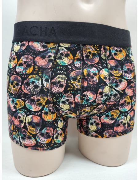 BOXER DE HOMBRE DIVERTIDO CON CALAVERAS
