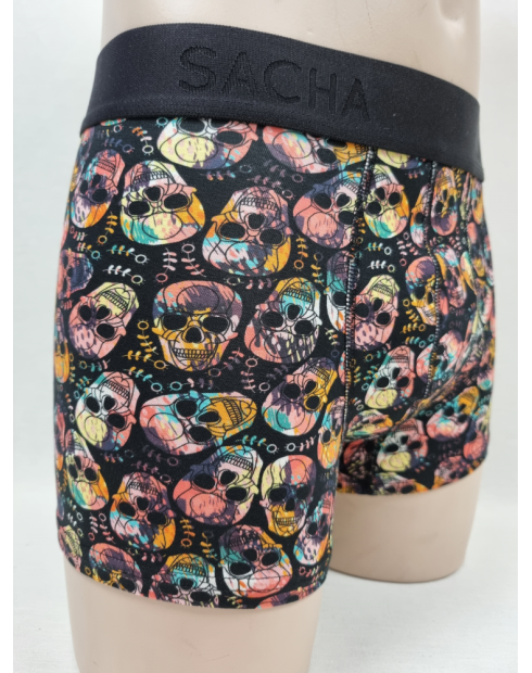 BOXER DE HOMBRE DIVERTIDO CON CALAVERAS