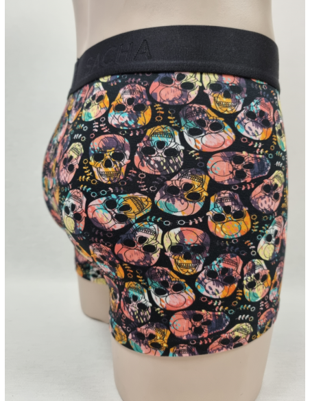BOXER DE HOMBRE DIVERTIDO CON CALAVERAS