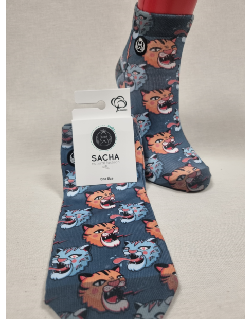 CALCETINES SNEAKER SACHA TIGERS
