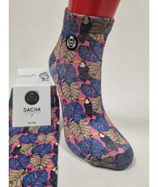 CALCETINES SNEAKER TUCAN ROSA
