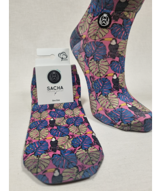 CALCETINES SNEAKER TUCAN ROSA 2