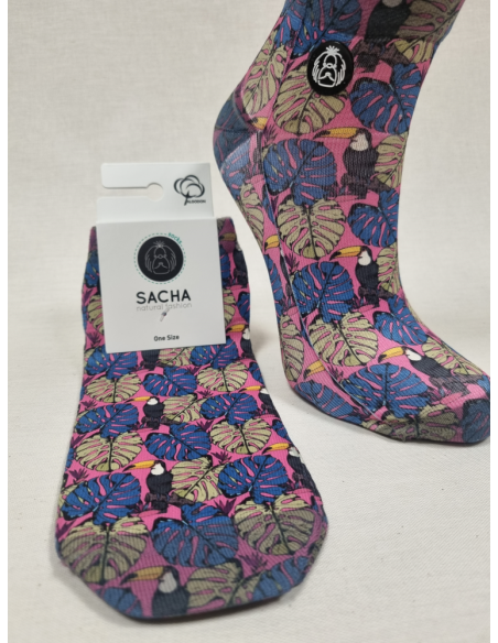 CALCETINES SNEAKER TUCAN ROSA