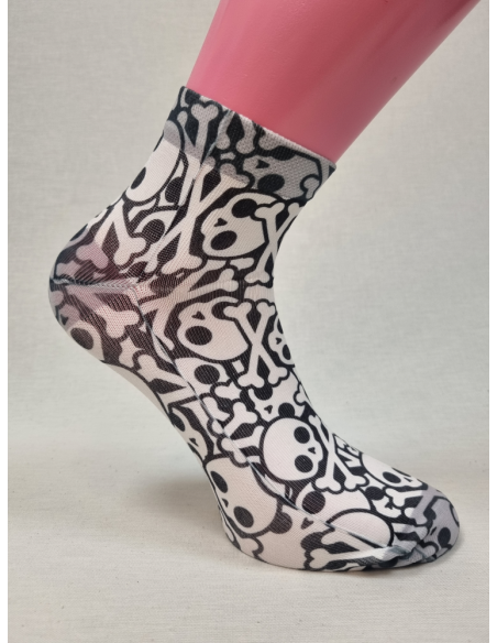 CALCETINES MOLONES CORTITOS DE HOMBRE CON CALAVERAS