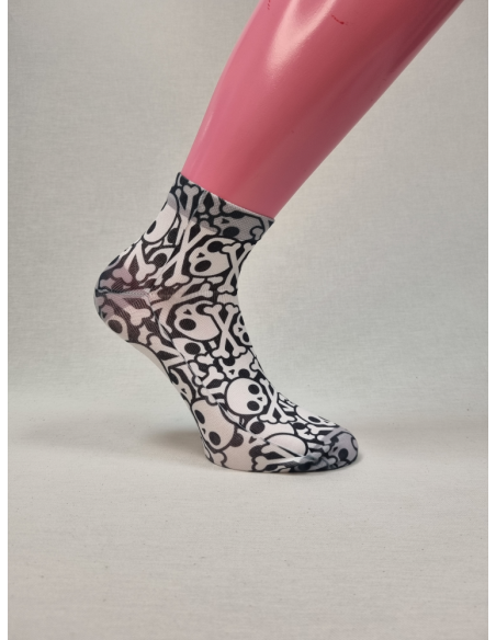 CALCETINES MOLONES CORTITOS DE HOMBRE CON CALAVERAS