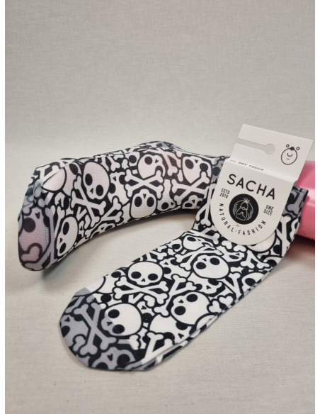 CALCETINES MOLONES CORTITOS DE HOMBRE CON CALAVERAS