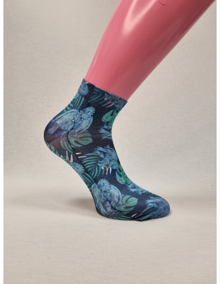 CALCETINES DIVERTIDOS CORTITOS DE HOMBRE CON DINOSAURIOS