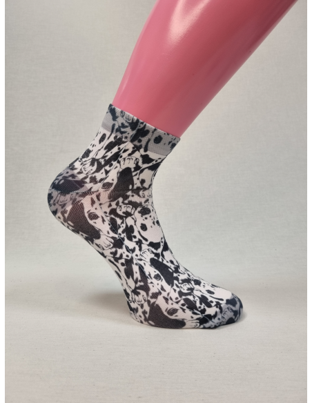 CALCETINES PREMIUM TOBILLEROS DE HOMBRE CON DALMATAS