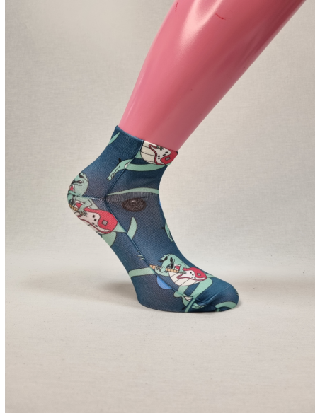 CALCETINES FELICES TOBILLEROS DE HOMBRE COCODRILO DUNDEE