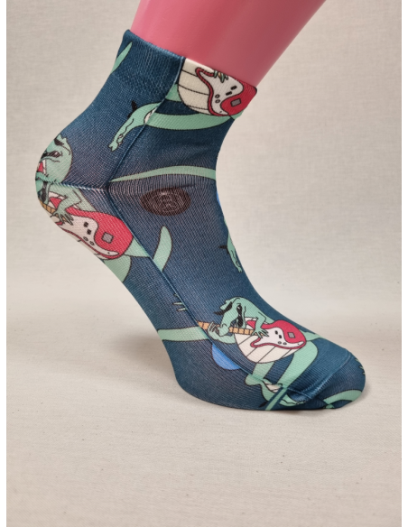 CALCETINES FELICES TOBILLEROS DE HOMBRE COCODRILO DUNDEE