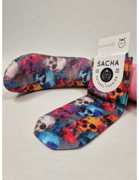 CALCETINES TOBILLEROS ORIGINALES DE HOMBRE CON CALVERAS COLORES