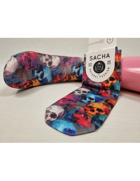 CALCETINES TOBILLEROS ORIGINALES DE HOMBRE CON CALVERAS COLORES