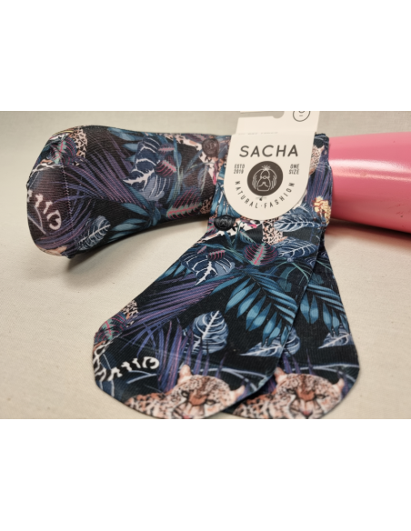 CALCETINES IDEALES TOBILLEROS DE HOMBRE CON TIGRE EN SELVA