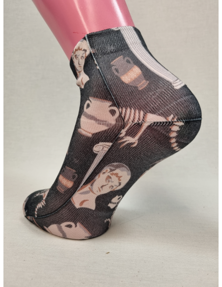 CALCETINES DIFERENTES TOBILLEROS DE HOMBRE IMPERIO ROMANO