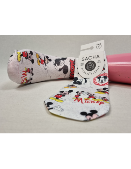 CALCETINES DIVERTIDOS TOBILLEROS DE HOMBRE MICKEY
