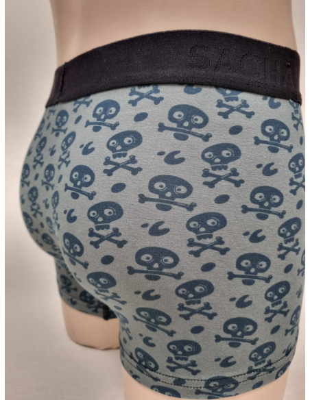 BOXER DIVERTIDOS DE HOMBRE CON CALAVERAS PIRATA