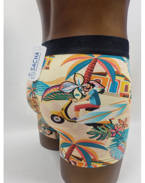 BOXER COMODO DE HOMBRE DE VACACIONES