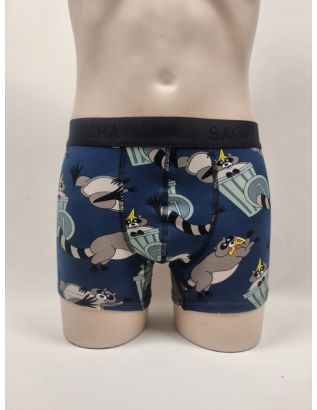 BOXER INFORMALES DE HOMBRE CON MAPACHE JUGUETON