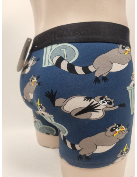 BOXER INFORMALES DE HOMBRE CON MAPACHE JUGUETON