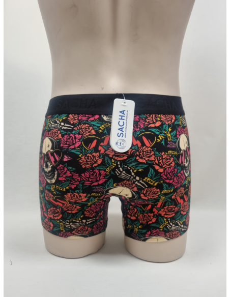 BOXER ATREVIDO DE HOMBRE CON CALAVERAS ENAMORADAS