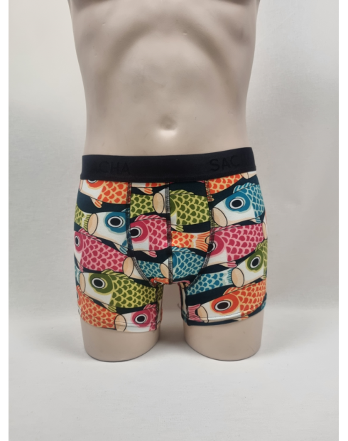 BOXER ORIGINAL DE HOMBRE CON PECES DE COLORES