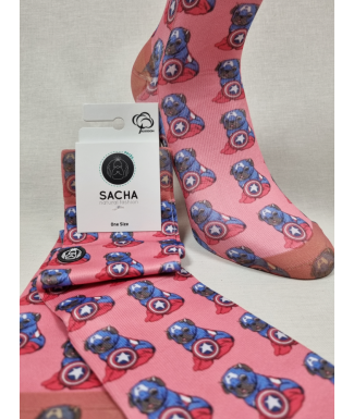 CALCETINES CAPITAN AMERICA 2