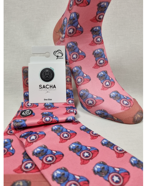 CALCETINES CAPITAN AMERICA