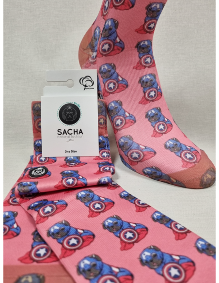 CALCETINES CAPITAN AMERICA