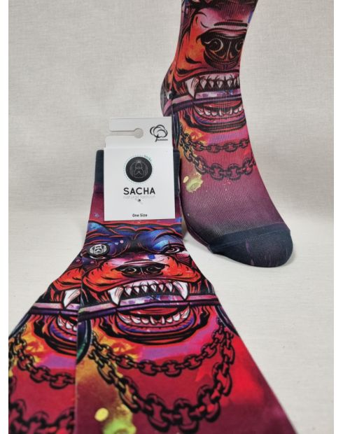 CALCETINES PERRO ENFADADO