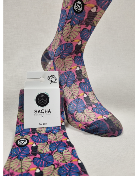 CALCETINES TUCAN ROSA