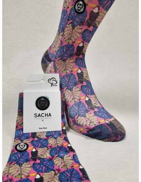 CALCETINES TUCAN ROSA