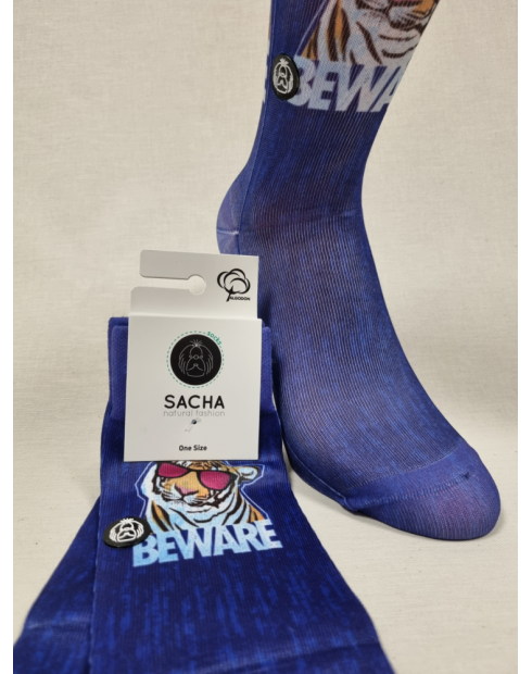 CALCETINES TIGRE BEWARE