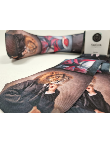 CALCETINES MOLONES DE HOMBRE CON ANIMALES