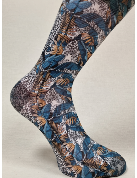 CALCETINES COMODOS DE HOMBRE CON DISEÑO FAUNA