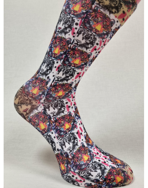 CALCETINES DE HOMBRE DISEÑO UNICO TIGRES