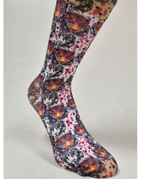 CALCETINES DE HOMBRE DISEÑO UNICO TIGRES