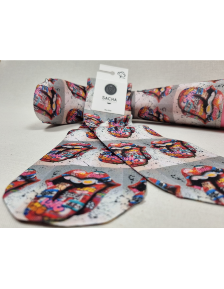 CALCETINES DISTINTOS DE HOMBRE ROLLING STONES