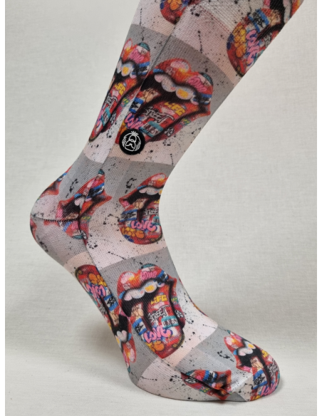 CALCETINES DISTINTOS DE HOMBRE ROLLING STONES