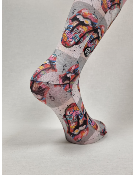 CALCETINES DISTINTOS DE HOMBRE ROLLING STONES