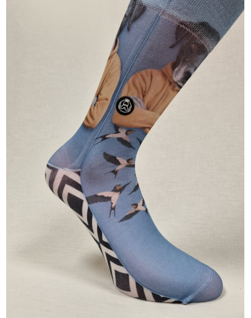 CALCETINES MOLONES DE HOMBRE CON PERRO