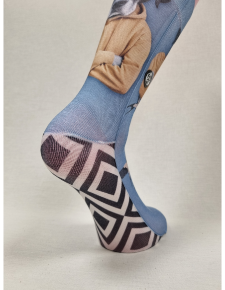 CALCETINES MOLONES DE HOMBRE CON PERRO