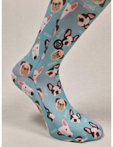 CALCETINES DIVERTIDOS DE HOMBRE CON PERROS