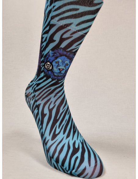 CALCETINES MOLONES DE HOMBRE LEON Y CEBRA