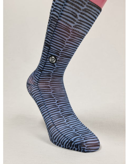 CALCETINES DIBUJADOS DE HOMBRE CON RAYAS