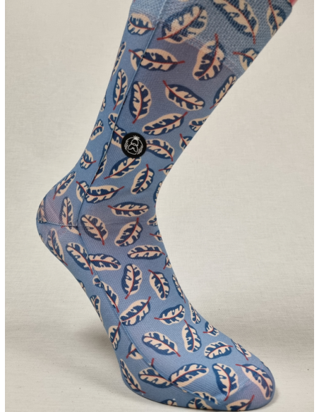 CALCETINES HAPPY DE HOMBRE CON HOJAS